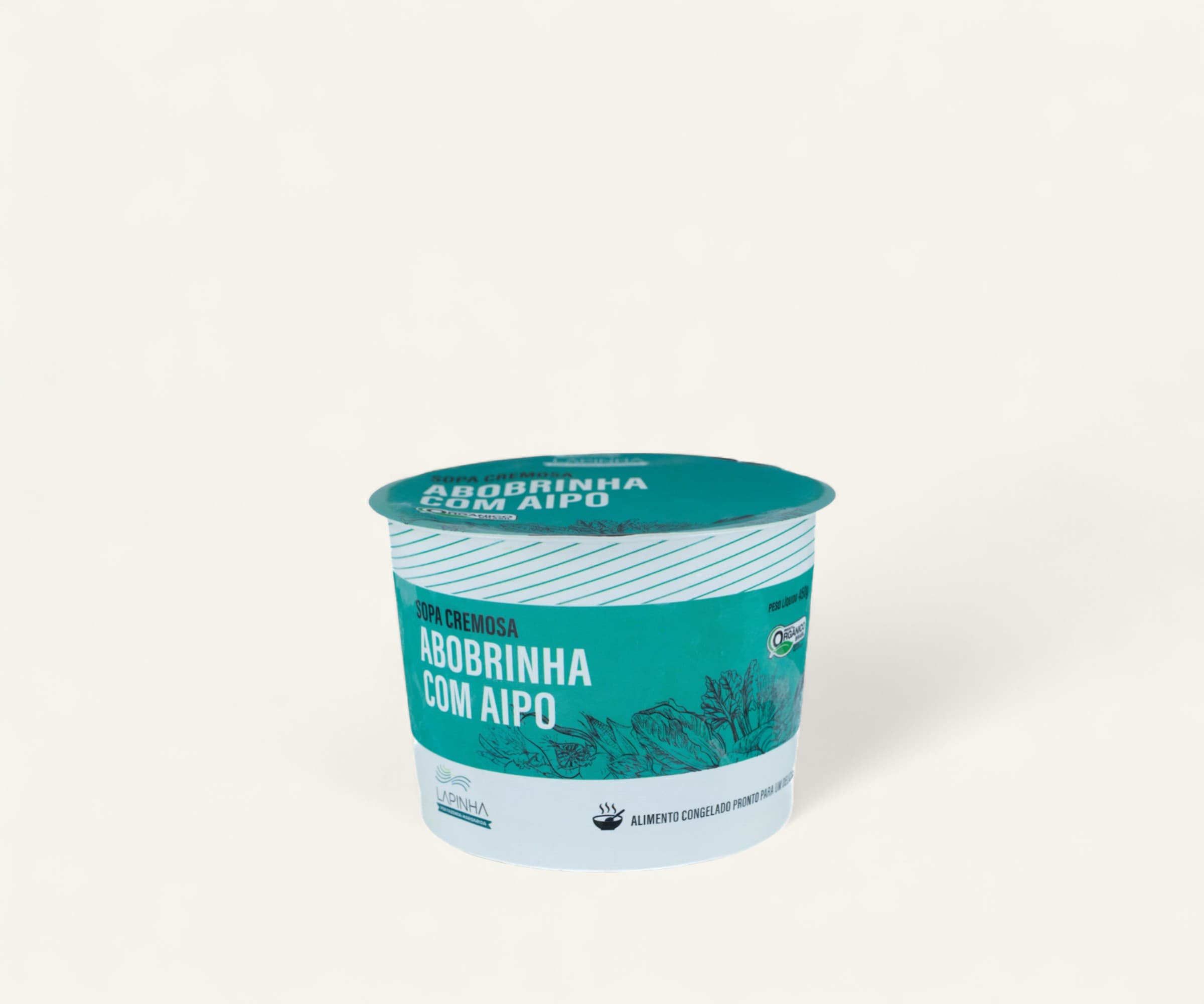 Sopa cremosa abobrinha com aipo Fazenda Lapinha 450g