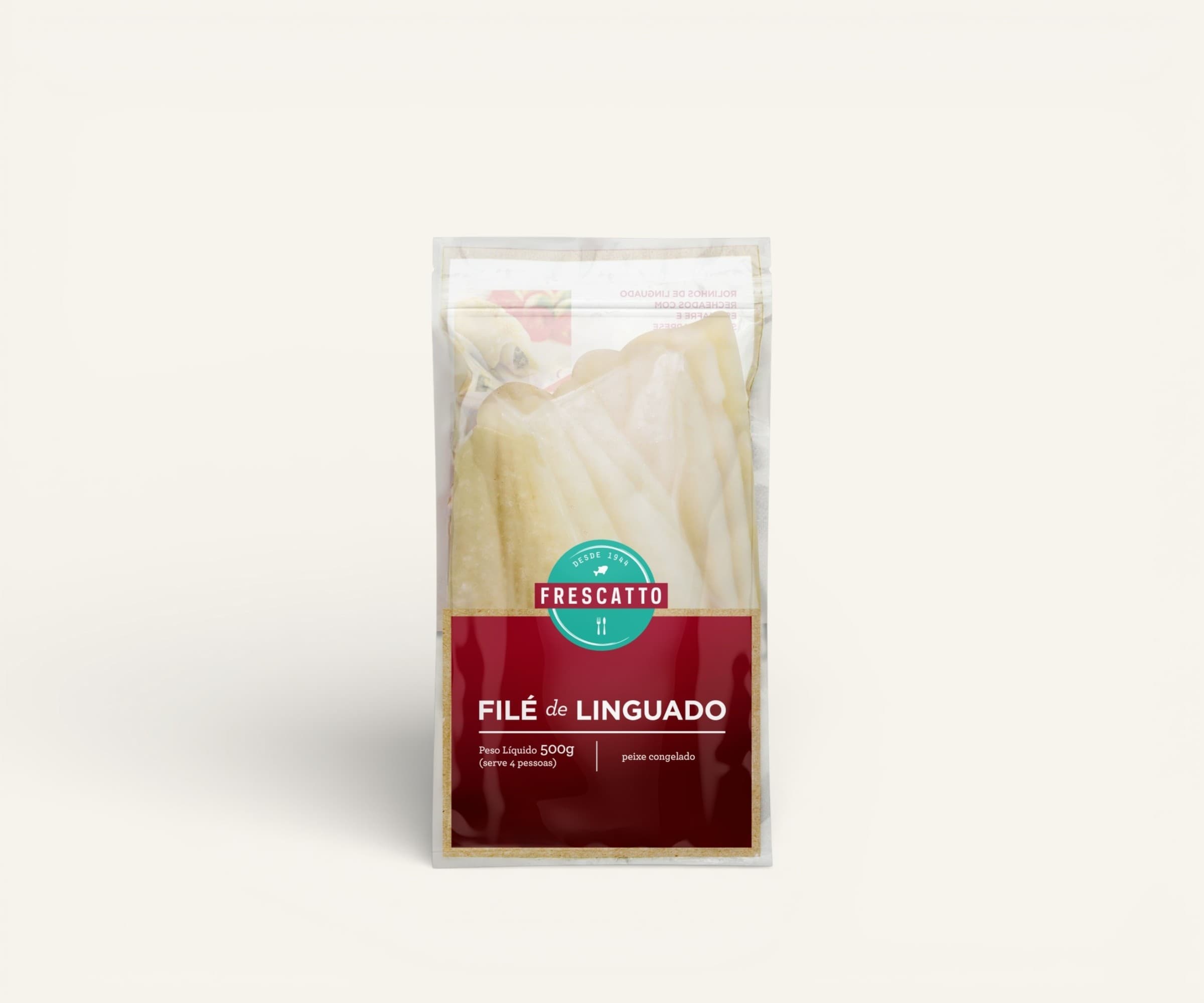Filé de linguado sem pele Frescatto 500g