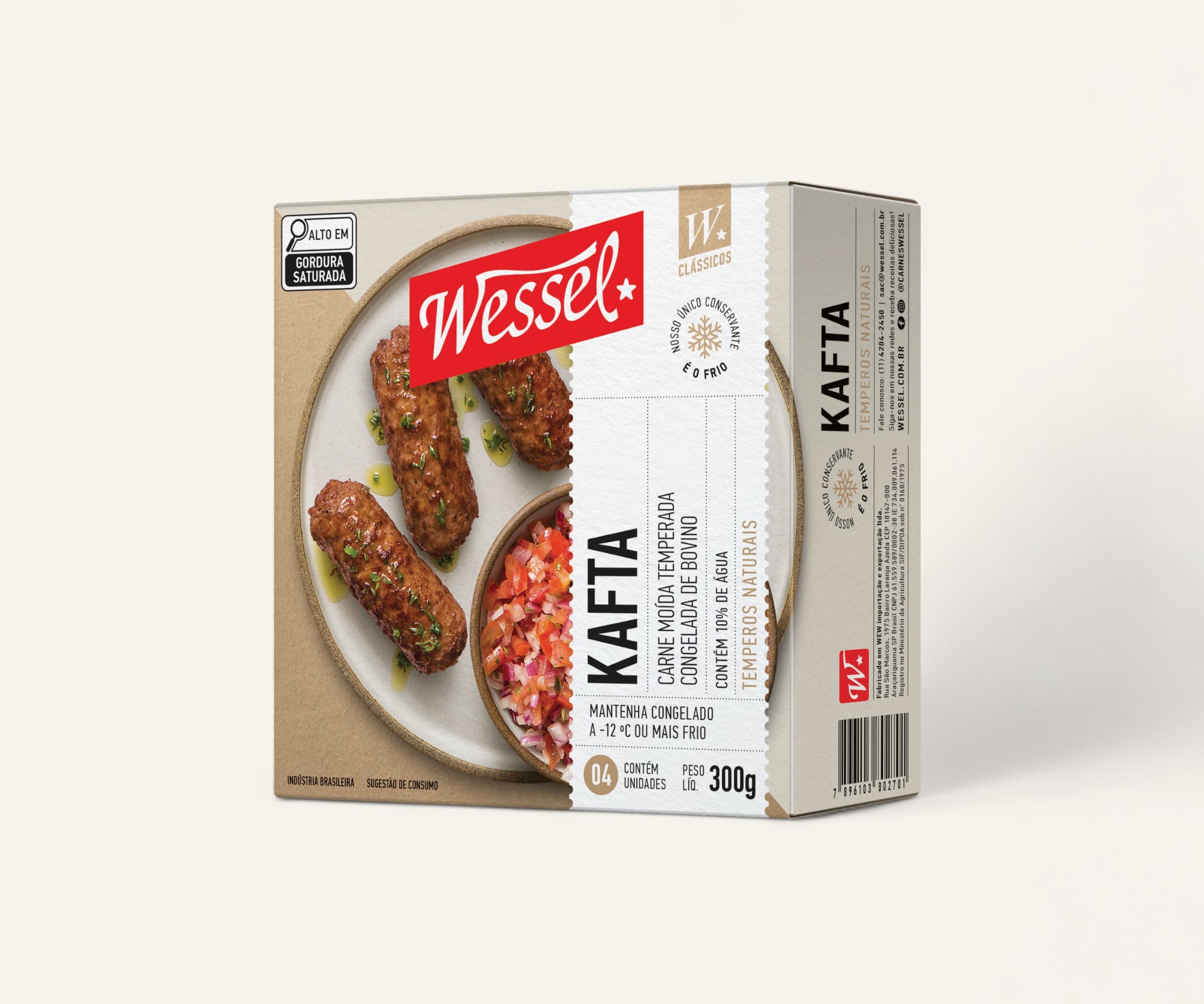 Kafta congelada 300g