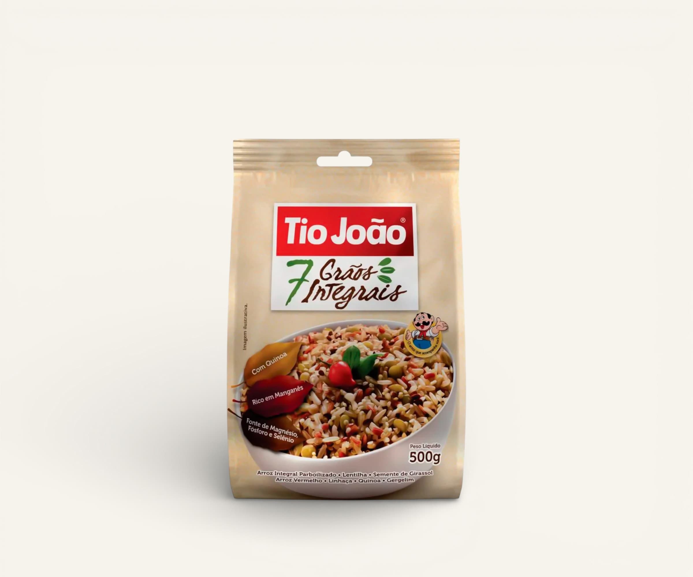 7 grãos integrais Tio João 500g