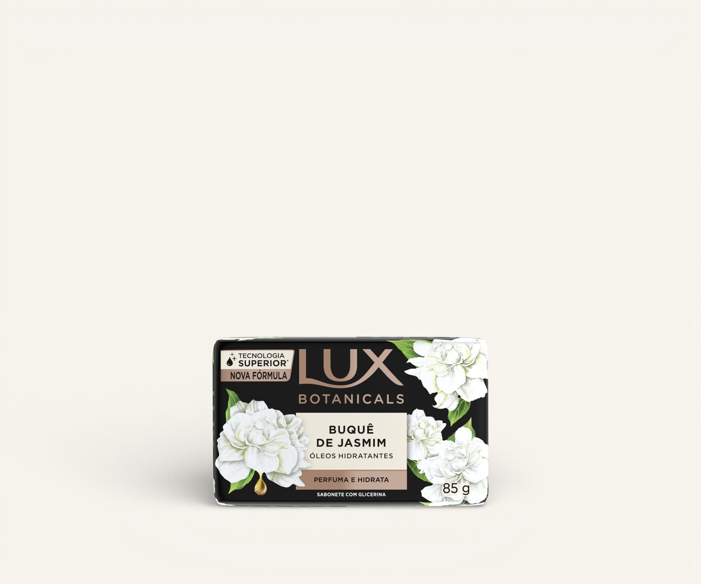Sabonete glicerinado em barra Lux Botanicals buquê de jasmin 85g