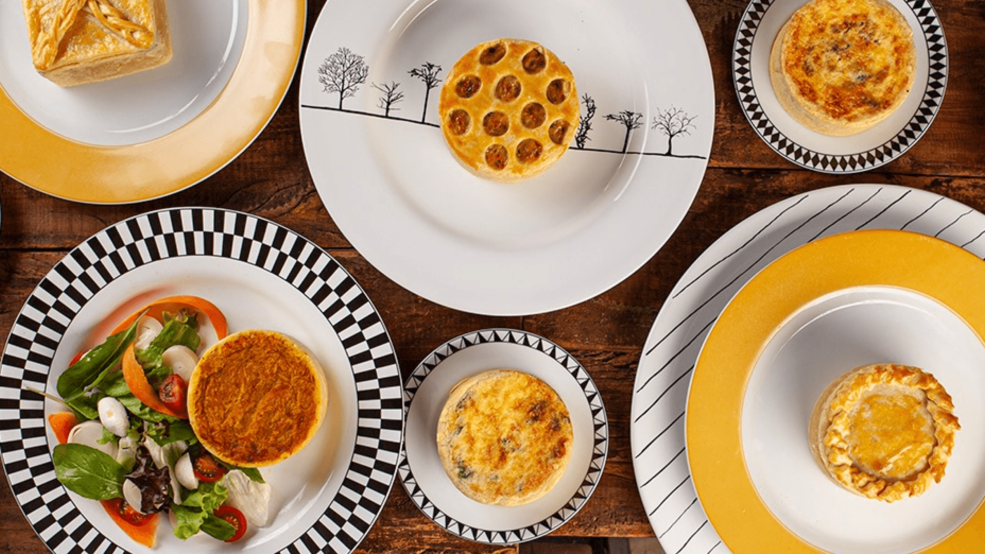 Banner de Oli Pie and Salad