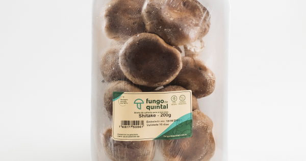 Cogumelo Shitake 200g Fungo de Quintal - Fungo de Quintal